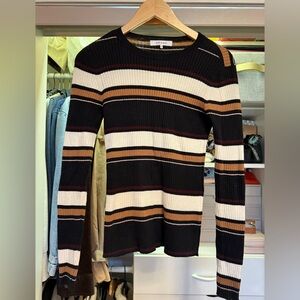 Frame Denim Multicolor Striped Sweater